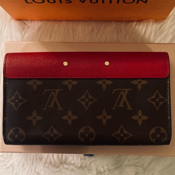 Louis Vuitton Cerise Monogram Canvas Pallas Wallet/Clutch - Picture 5 of 16